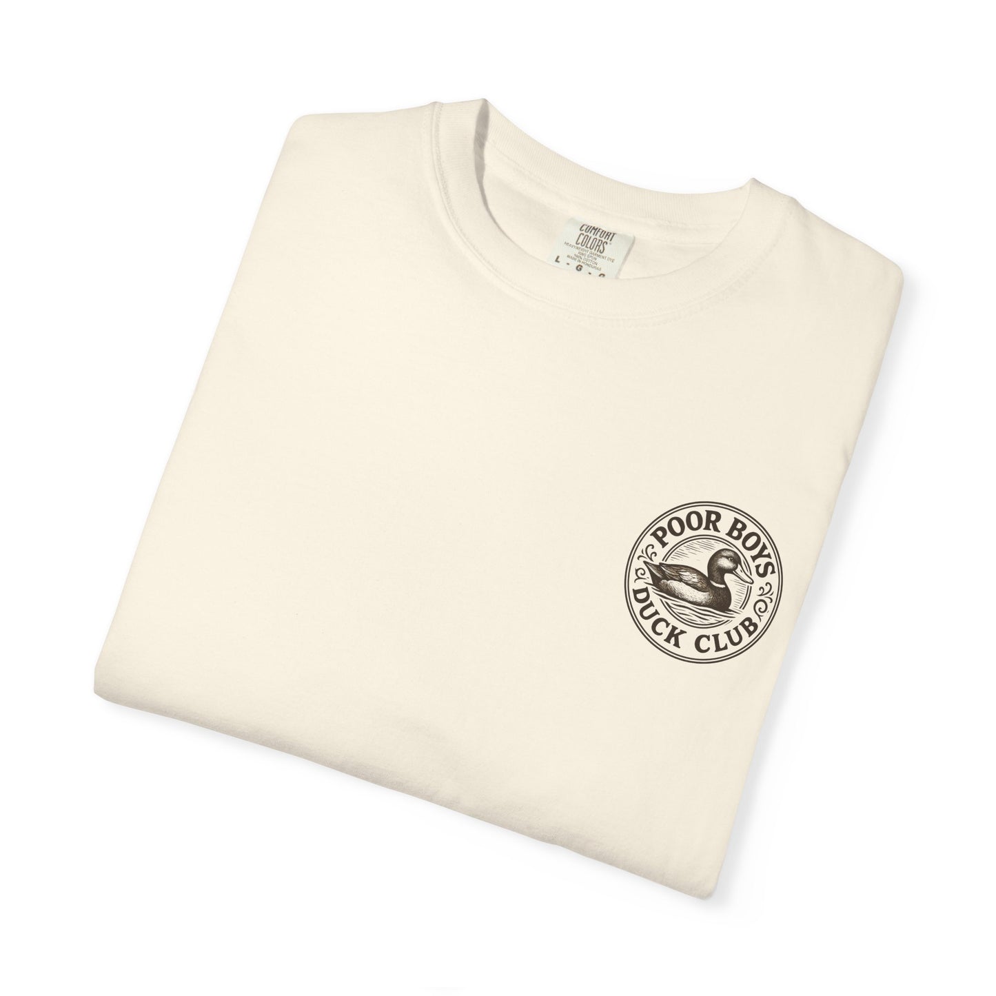 Poor Boys Duck Club logo t-shirt