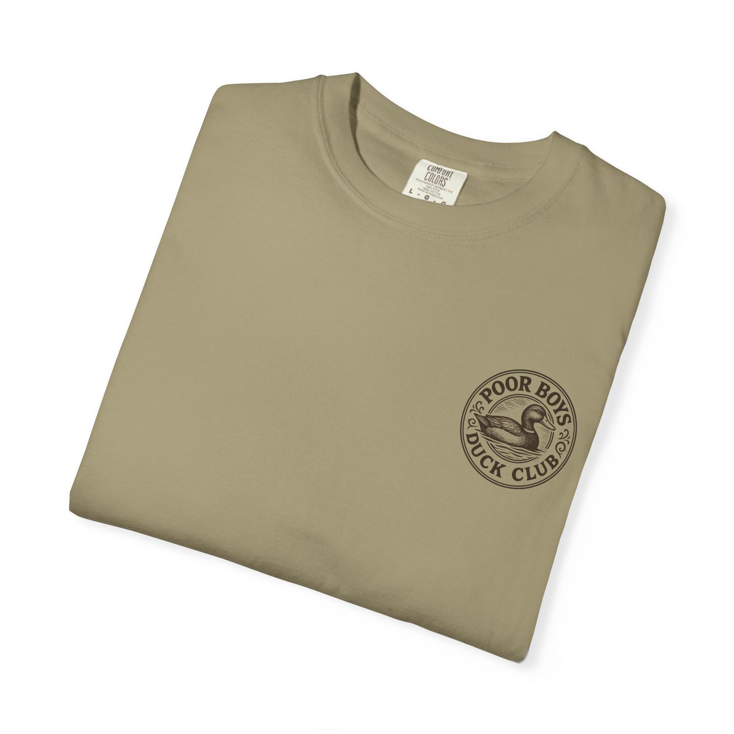 Poor Boys Duck Club logo t-shirt