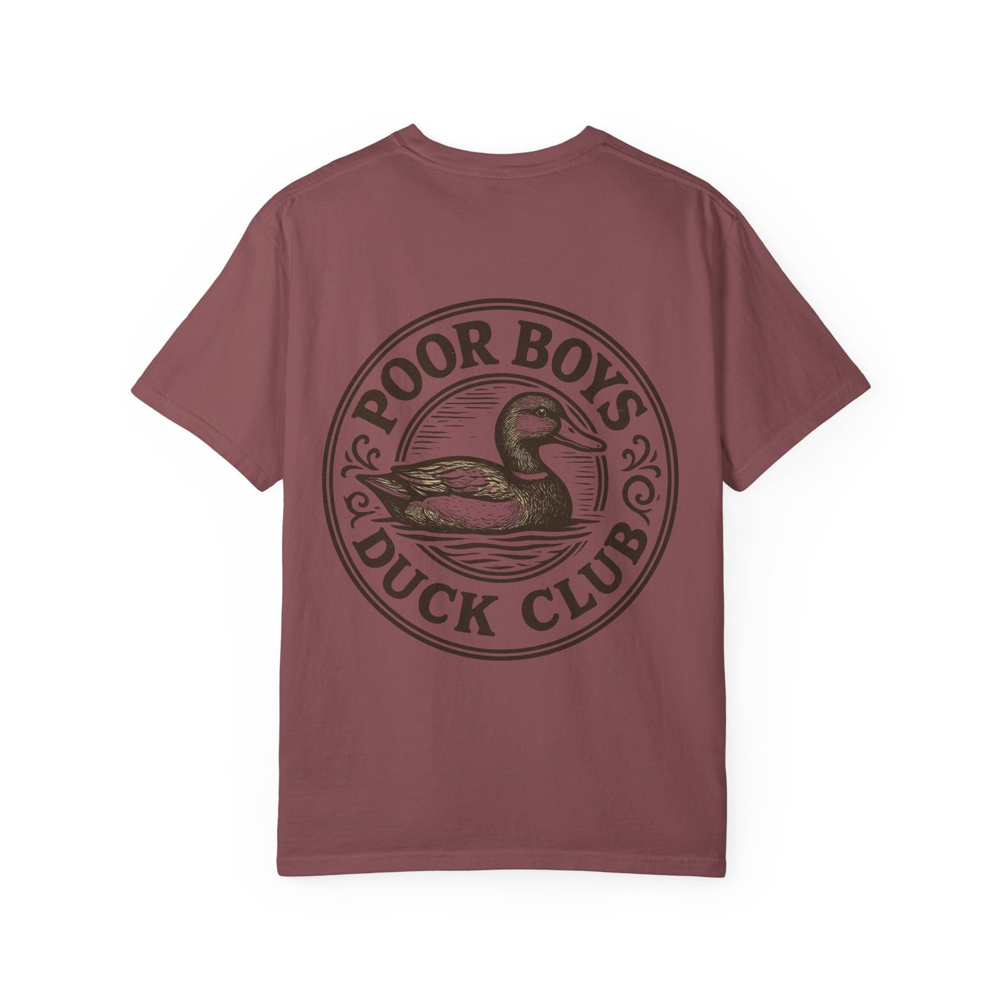 Poor Boys Duck Club logo t-shirt