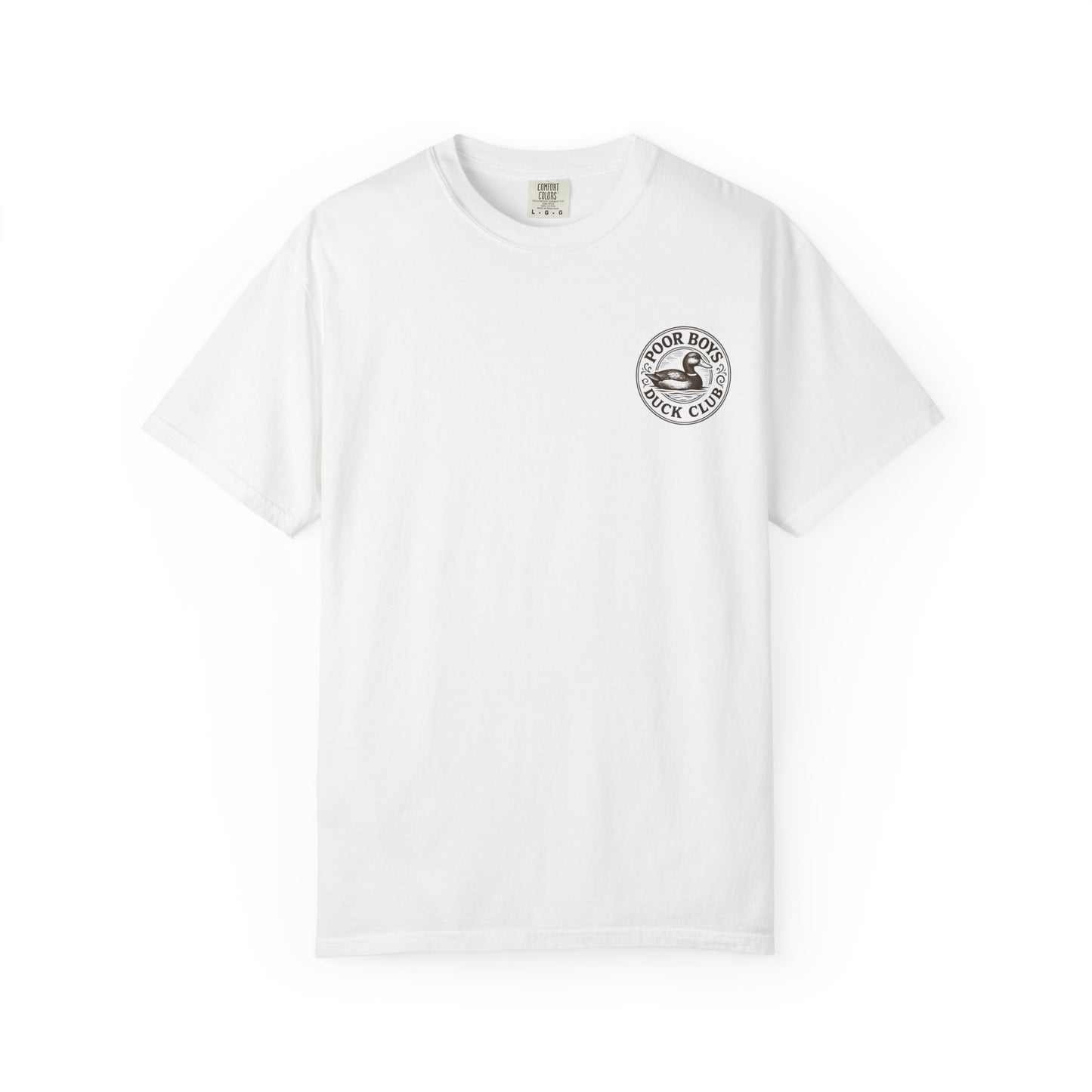 Poor Boys Duck Club logo t-shirt