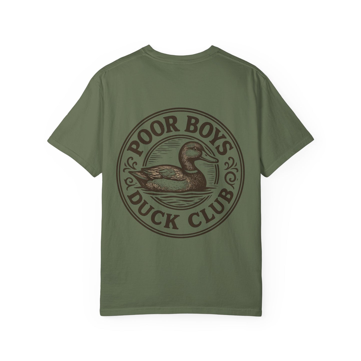 Poor Boys Duck Club logo t-shirt