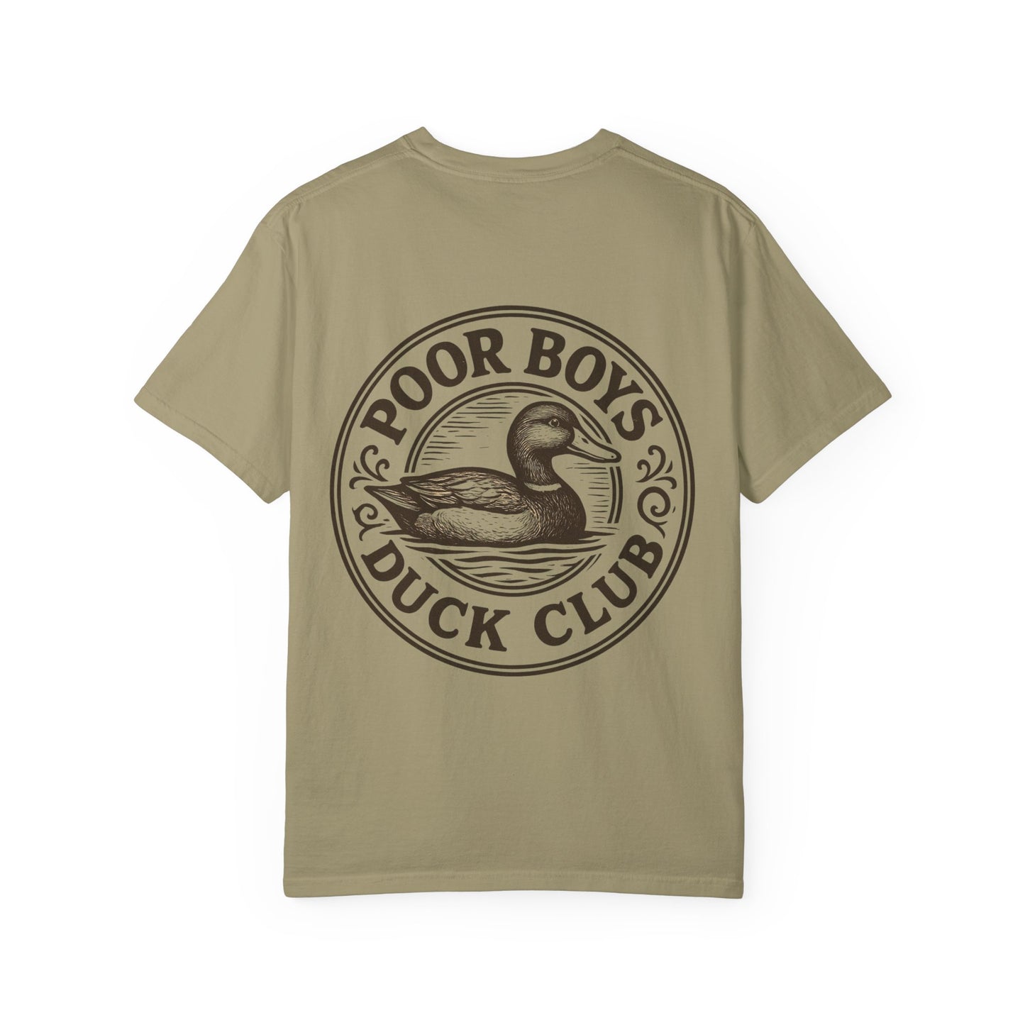 Poor Boys Duck Club logo t-shirt