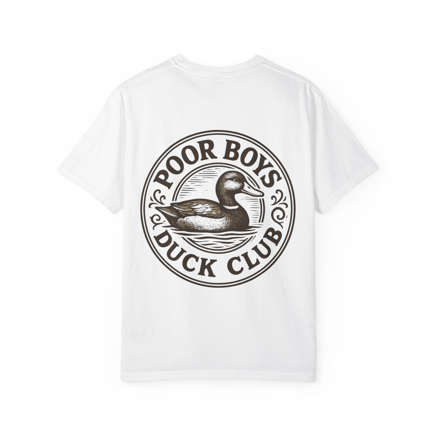 Poor Boys Duck Club logo t-shirt