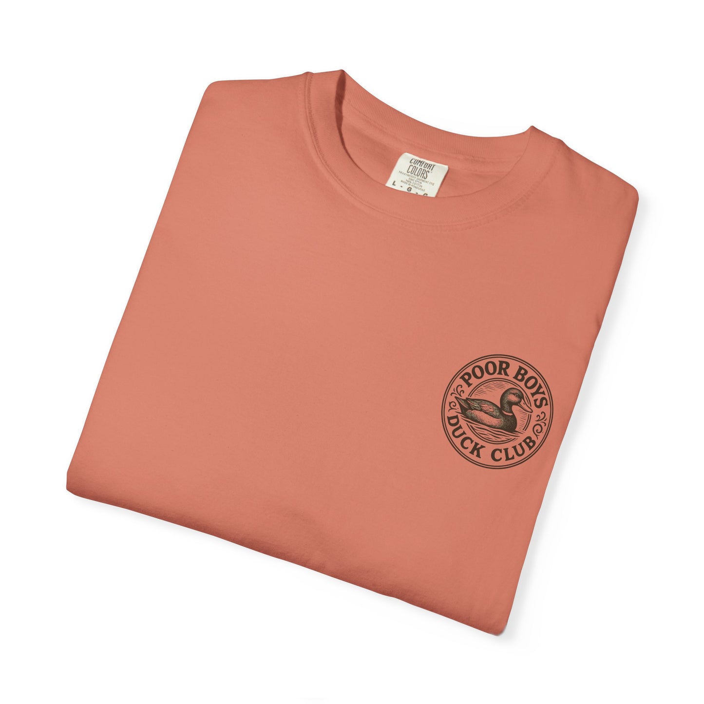 Poor Boys Duck Club logo t-shirt