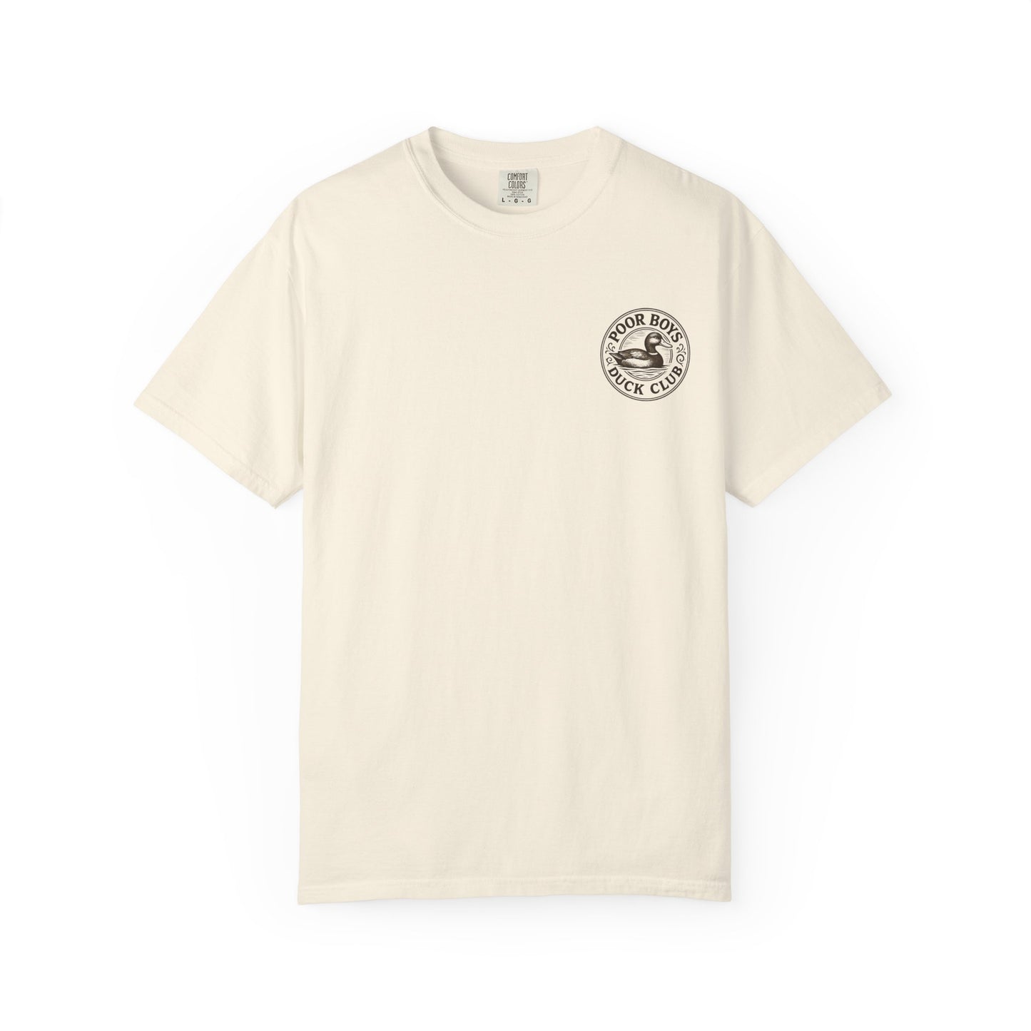 Poor Boys Duck Club logo t-shirt