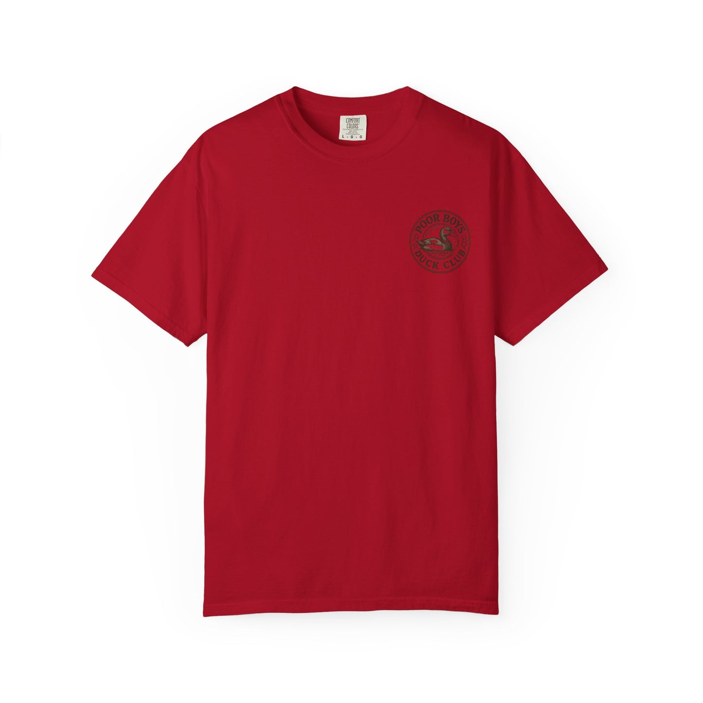 Poor Boys Duck Club logo t-shirt