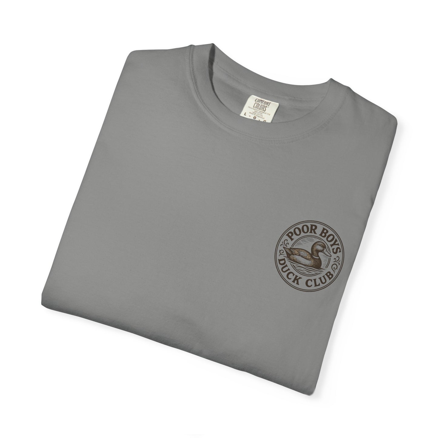 Poor Boys Duck Club logo t-shirt